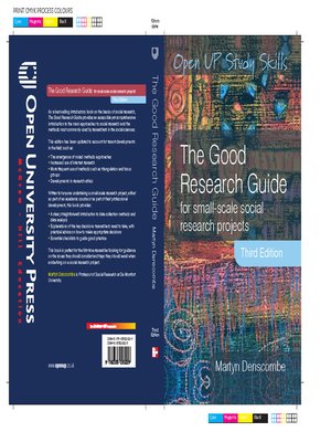 cover image of The Good Research Guide